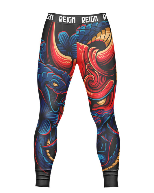 MMA BJJ RASHGUARD- Leggings - compression shirt - Maroc