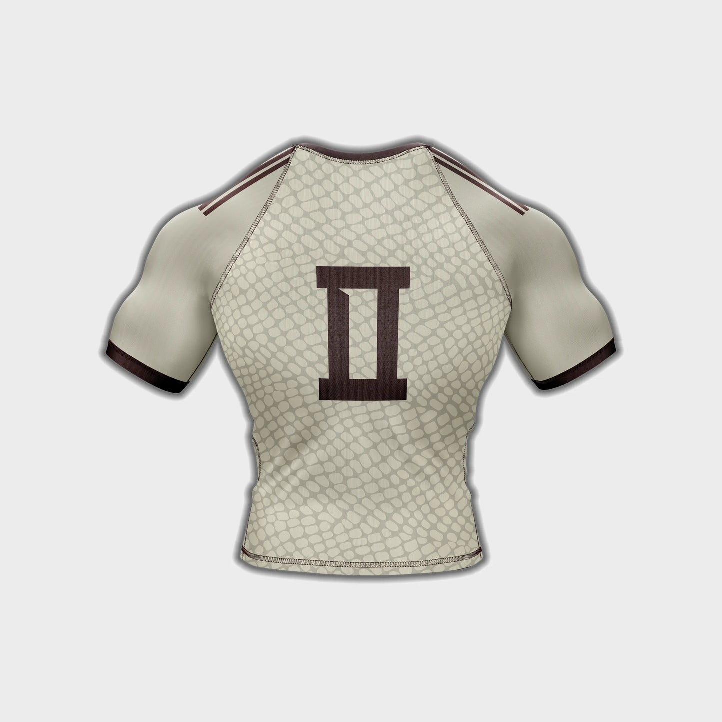 rashguard compression beige pour MMA et BJJ au MAROC– Reign Fightwear