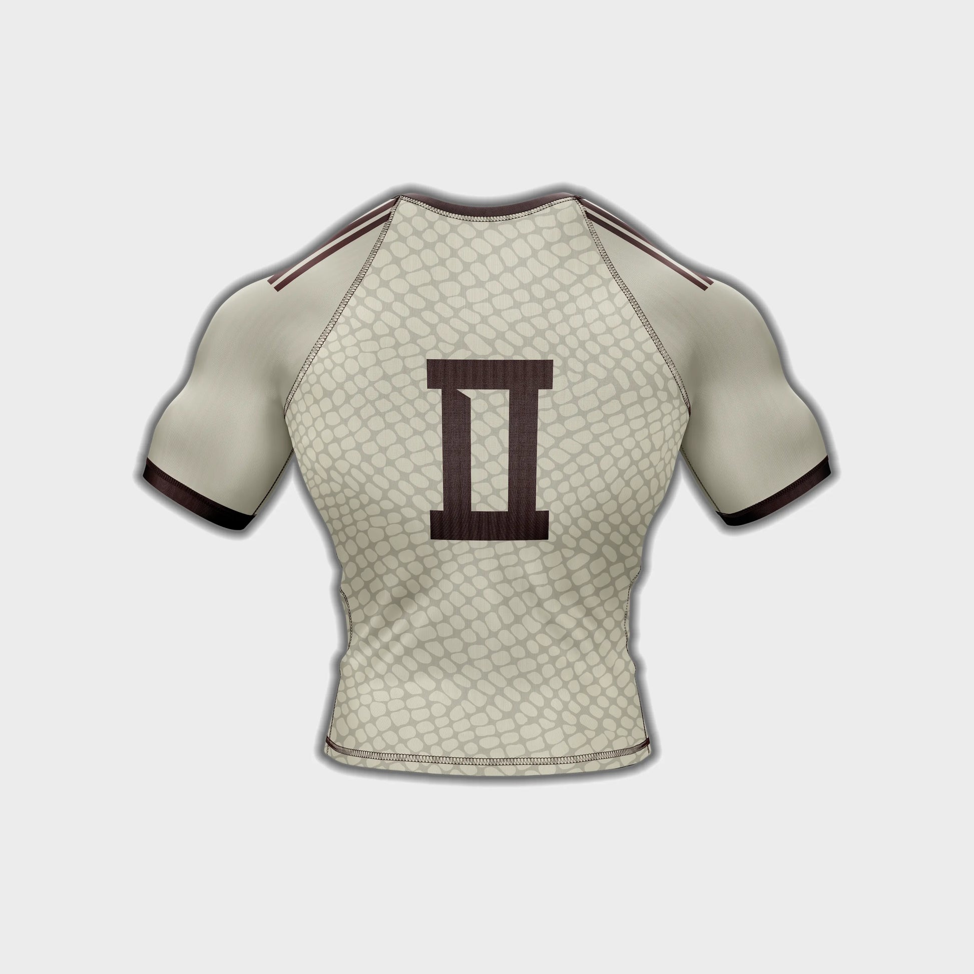 rashguard compression beige pour MMA et BJJ au MAROC– Reign Fightwear