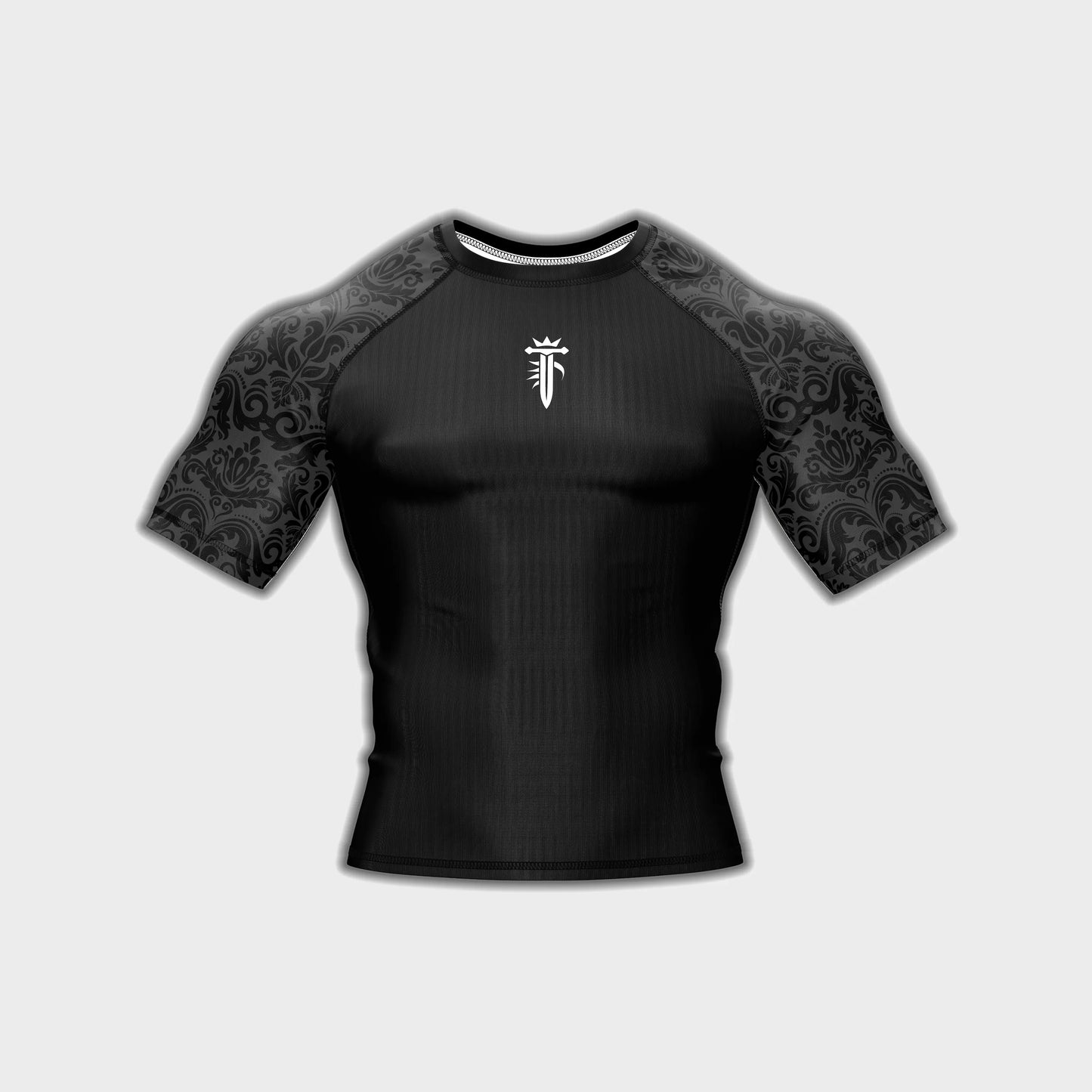 rashguard compression noir pour MMA et BJJ au MAROC– Reign Fightwear
